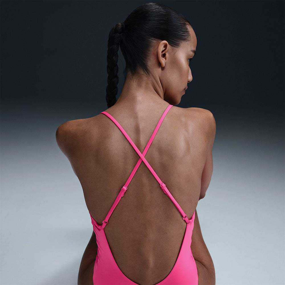 Đồ Bơi Thể Thao Một Mảnh Nữ Nike Swim Crossback - Hồng - Supersports Vietnam