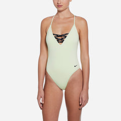 Đồ Bơi Thể Thao Một Mảnh Nữ Nike Swim Crossback - Xanh Lá - Supersports Vietnam