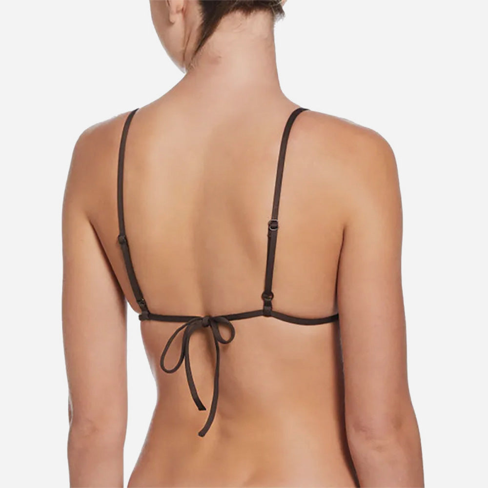 Áo Bơi Thể Thao Nữ Nike Swim Triangle - Nâu - Supersports Vietnam