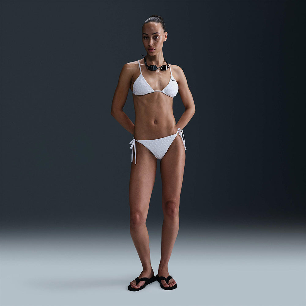 Áo Bơi Thể Thao Nữ Nike Swim Triangle - Trắng - Supersports Vietnam