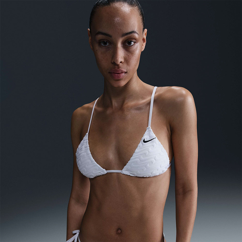 Áo Bơi Thể Thao Nữ Nike Swim Triangle - Trắng - Supersports Vietnam