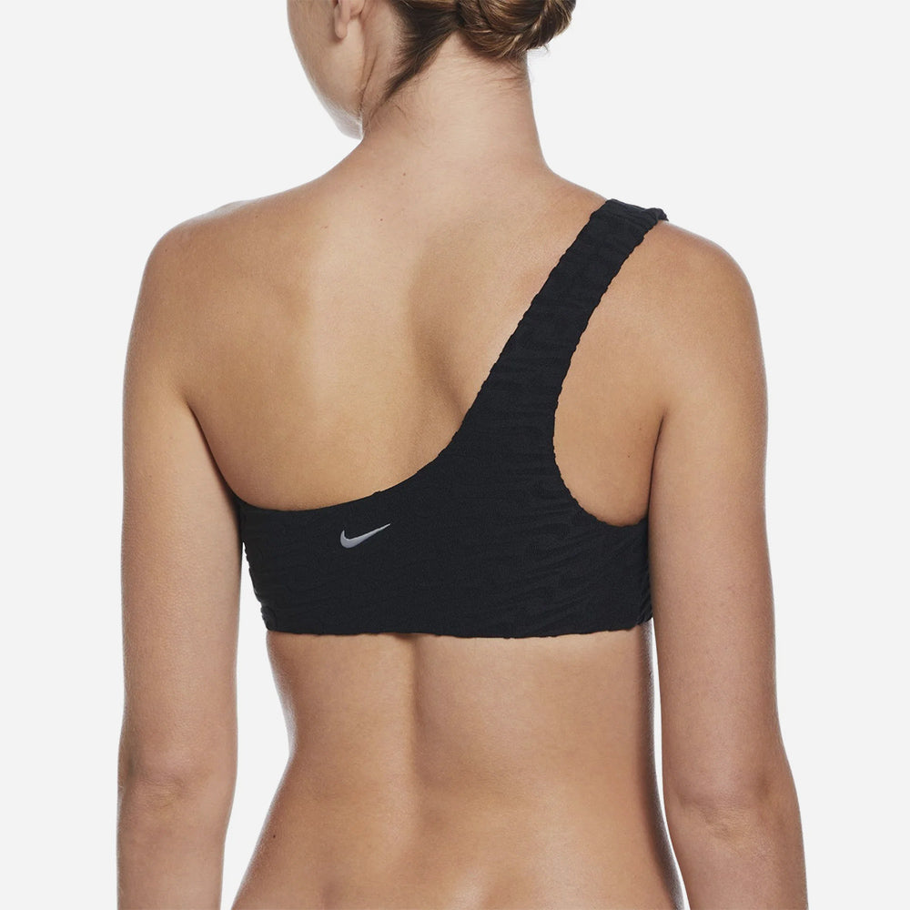 Áo Bơi Thể Thao Nữ Nike Swim Asymetrical - Đen - Supersports Vietnam