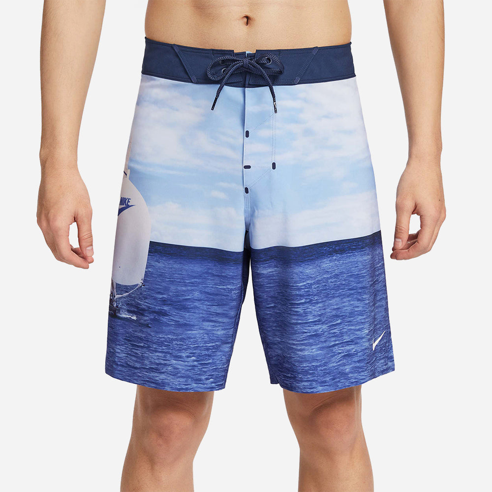 Quần Bơi Thể Thao Nam Nike Swim 9" Volley - Xanh Dương - Supersports Vietnam