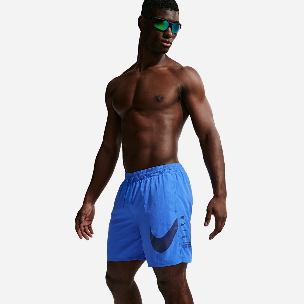 Quần Bơi Nam Nike Swim Breaker Full Mesh 7 Inch Volley - Xanh Dương - Supersports Vietnam