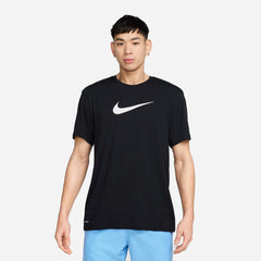 Áo Bơi Thể Thao Nam Nike Swim Short Sleeve Hydroguard - Đen - Supersports Vietnam