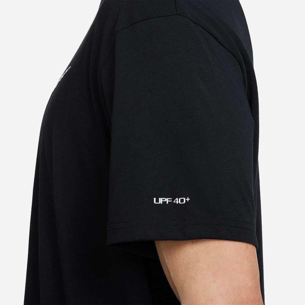 Áo Bơi Thể Thao Nam Nike Swim Short Sleeve Hydroguard - Đen - Supersports Vietnam
