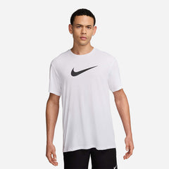 Áo Bơi Thể Thao Nam Nike Swim Short Sleeve Hydroguard - Trắng - Supersports Vietnam