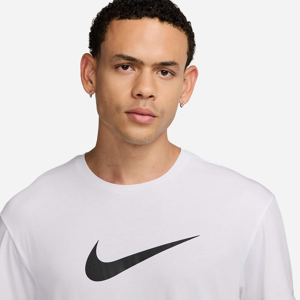 Áo Bơi Thể Thao Nam Nike Swim Short Sleeve Hydroguard - Trắng - Supersports Vietnam