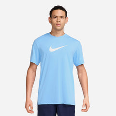 Áo Bơi Thể Thao Nam Nike Swim Short Sleeve Hydroguard - Xanh Dương - Supersports Vietnam