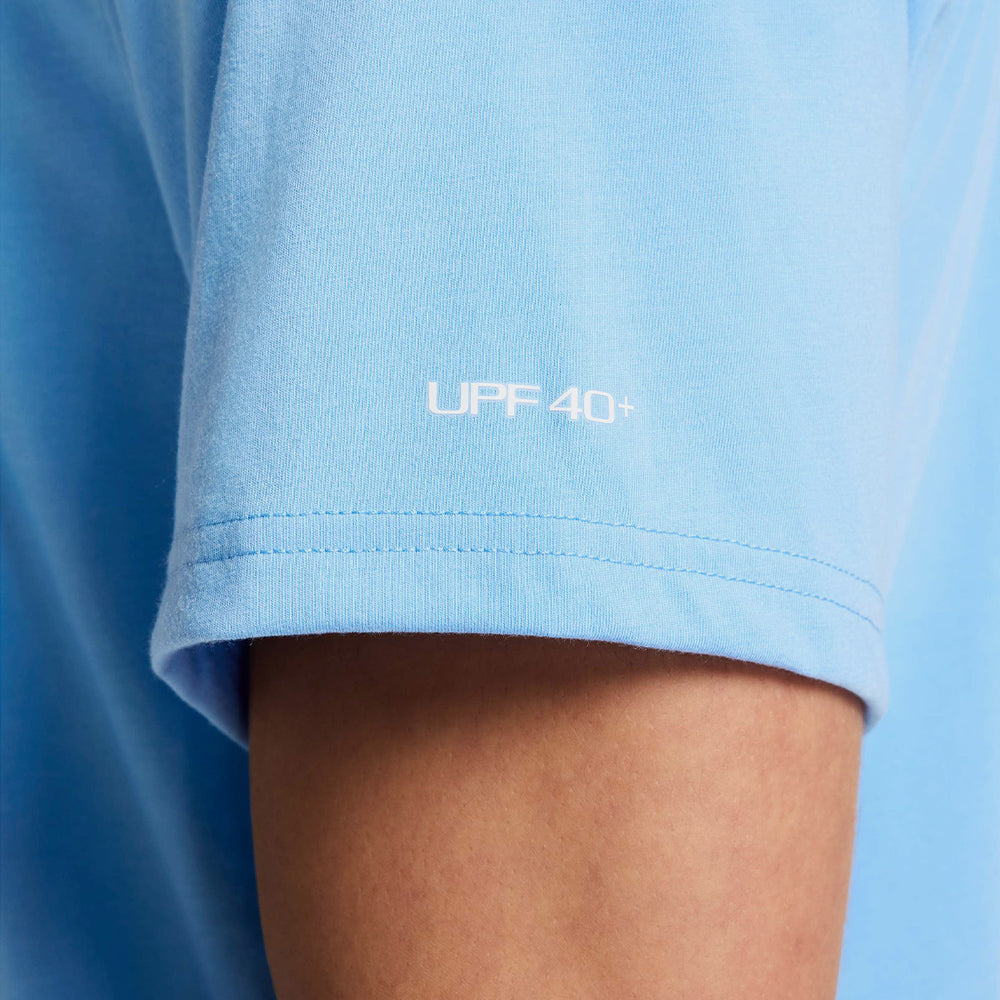 Áo Bơi Thể Thao Nam Nike Swim Short Sleeve Hydroguard - Xanh Dương - Supersports Vietnam