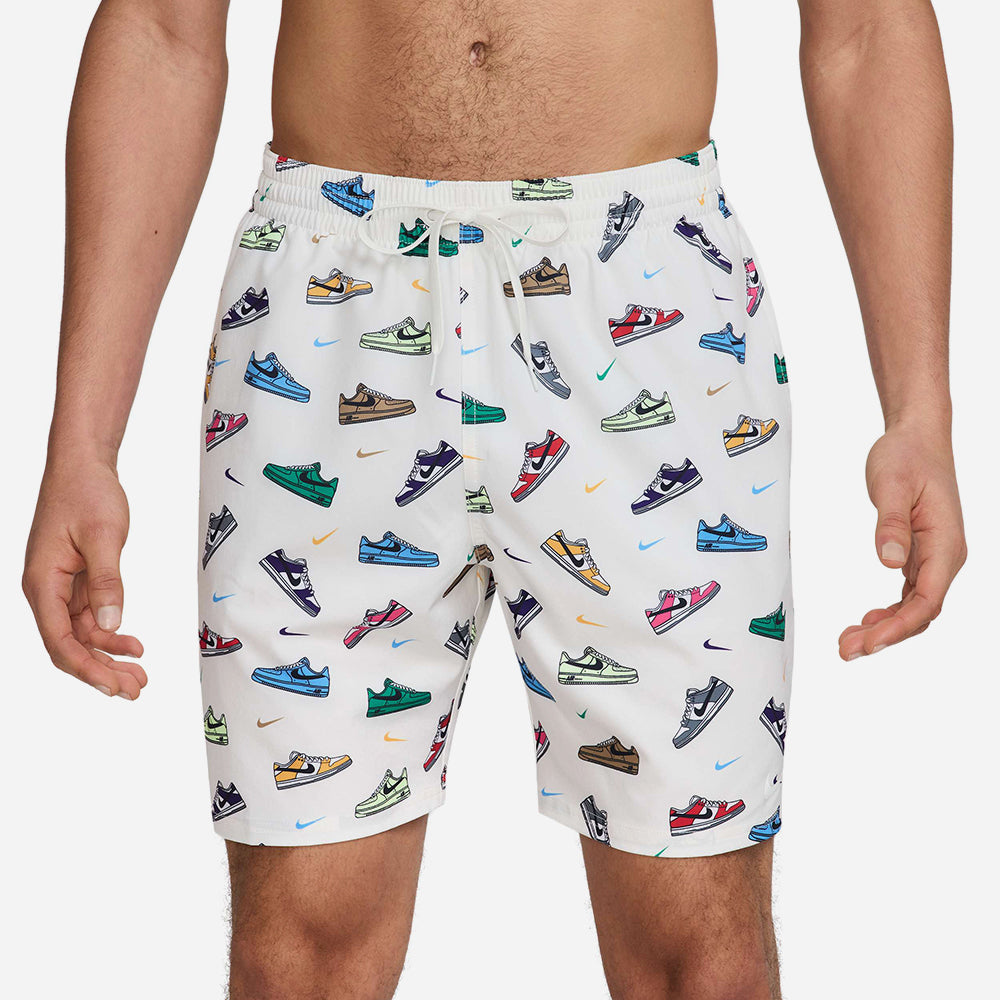 Quần Bơi Nam Nike Swim 7" Volley - Trắng - Supersports Vietnam