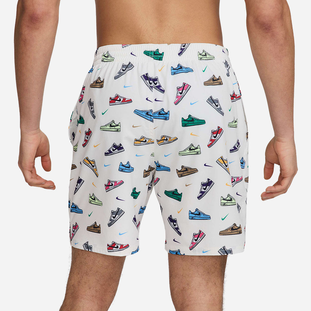 Quần Bơi Nam Nike Swim 7" Volley - Trắng - Supersports Vietnam