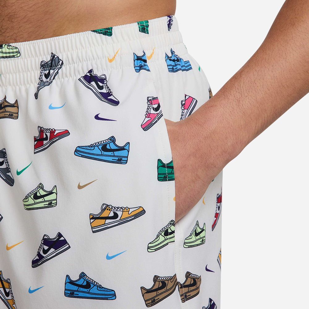 Quần Bơi Nam Nike Swim 7" Volley - Trắng - Supersports Vietnam