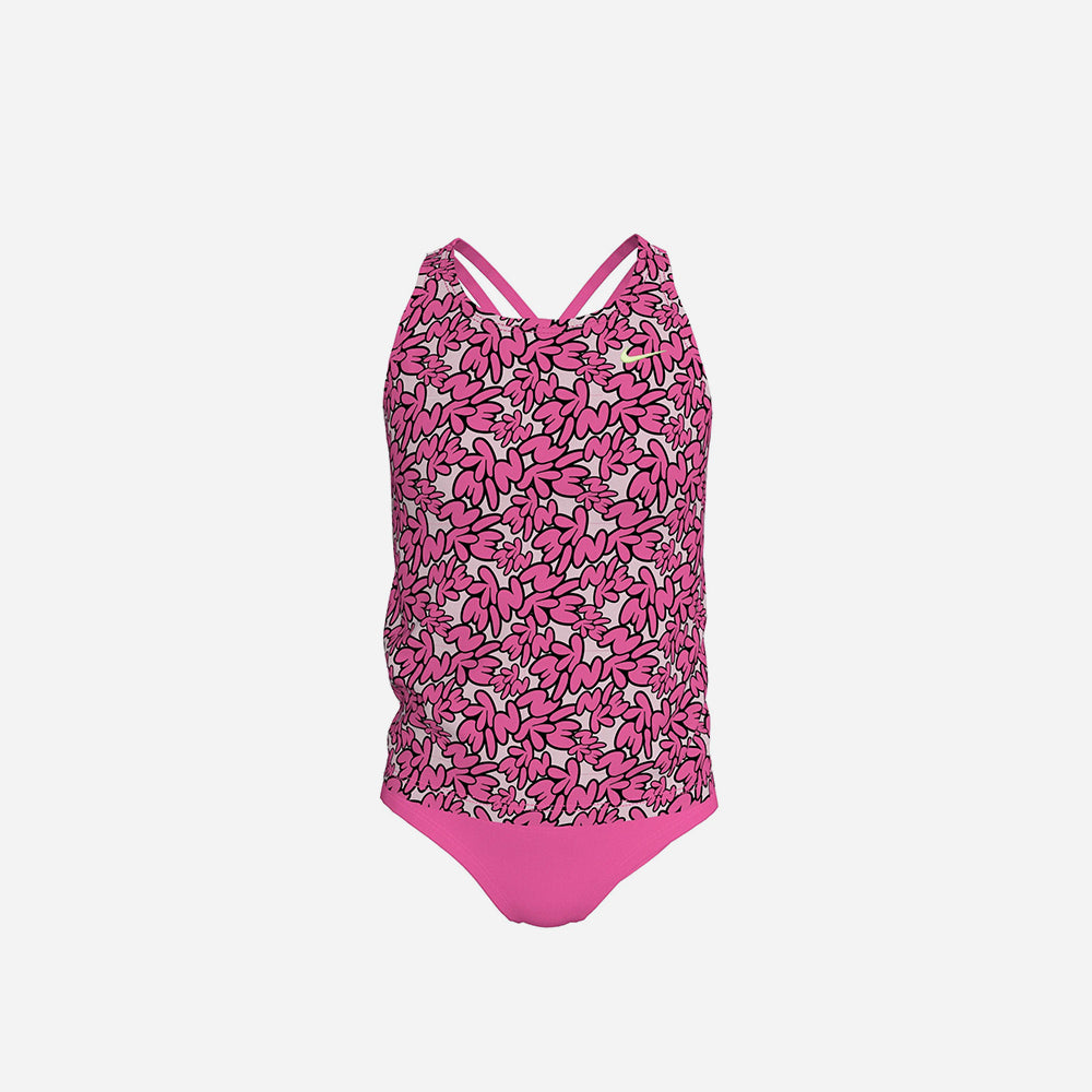 Đồ Bơi Thể Thao Bé Gái Nike Swim Bubscpt Spiderback - Hồng - Supersports Vietnam