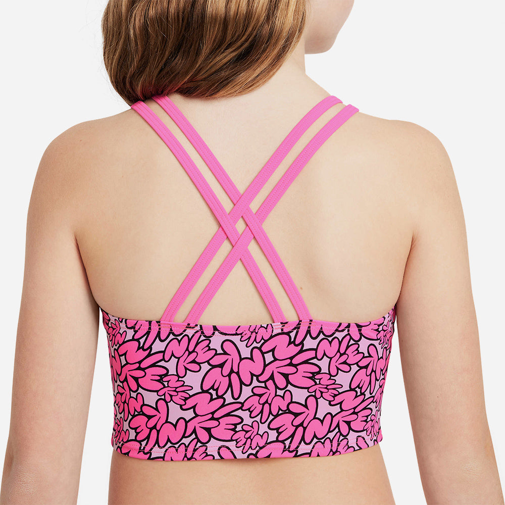 Đồ Bơi Thể Thao Hai Mảnh Bé Gái Nike Swim Spiderback - Hồng - Supersports Vietnam