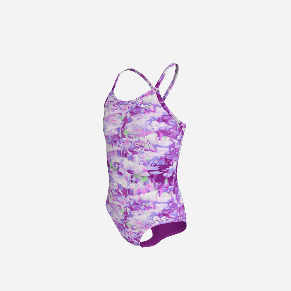 Đồ Bơi Thể Thao Một Mảnh Bé Gái Nike Swim Crossback - Tím - Supersports Vietnam