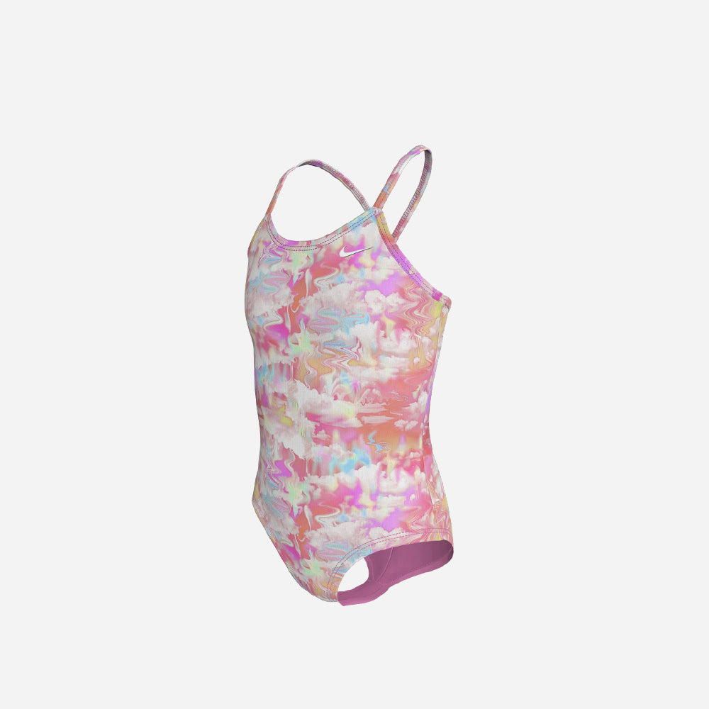 Đồ Bơi Thể Thao Một Mảnh Bé Gái Nike Swim Crossback - Hồng - Supersports Vietnam