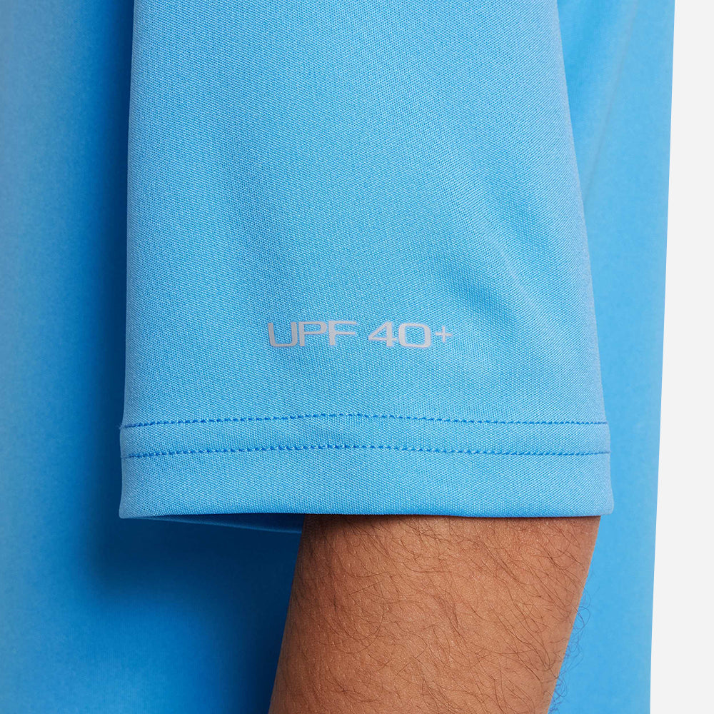 Áo Bơi Bé Trai Nike Swim Short Sleeve Hydroguard - Xanh Dương - Supersports Vietnam