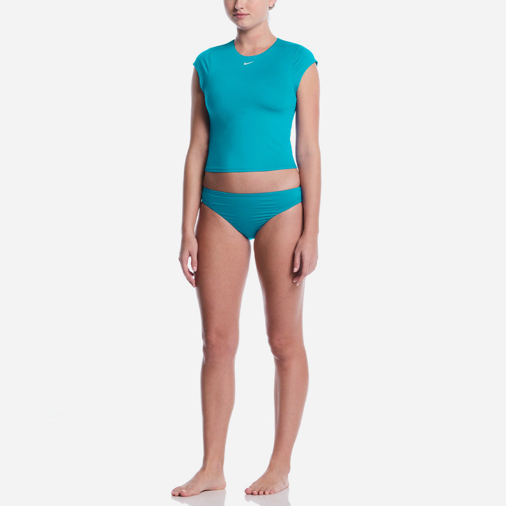Áo Bơi Chống Nắng Nữ Nike Swim Effortless Essential Cap Sleeve - Supersports Vietnam