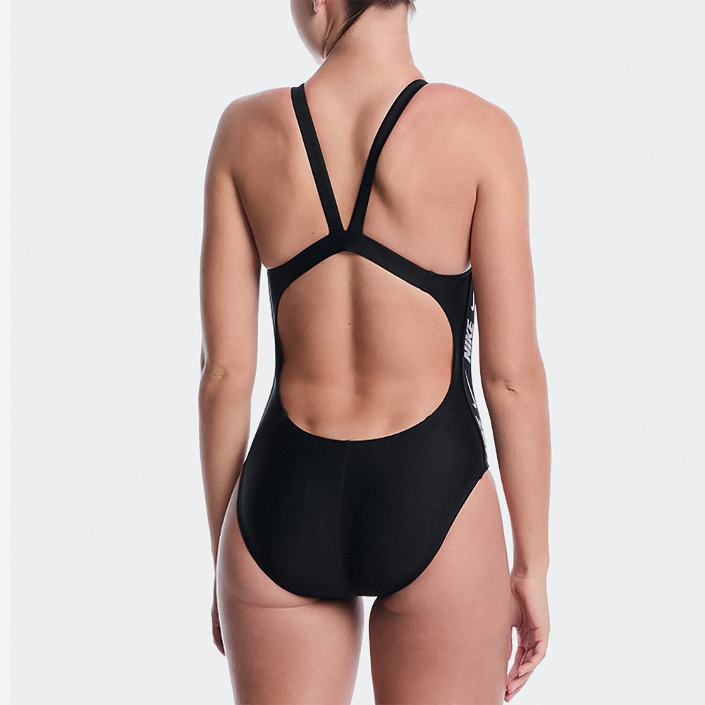 Đồ Bơi Một Mảnh Nữ Nike Swim Fastback - Đen - Supersports Vietnam