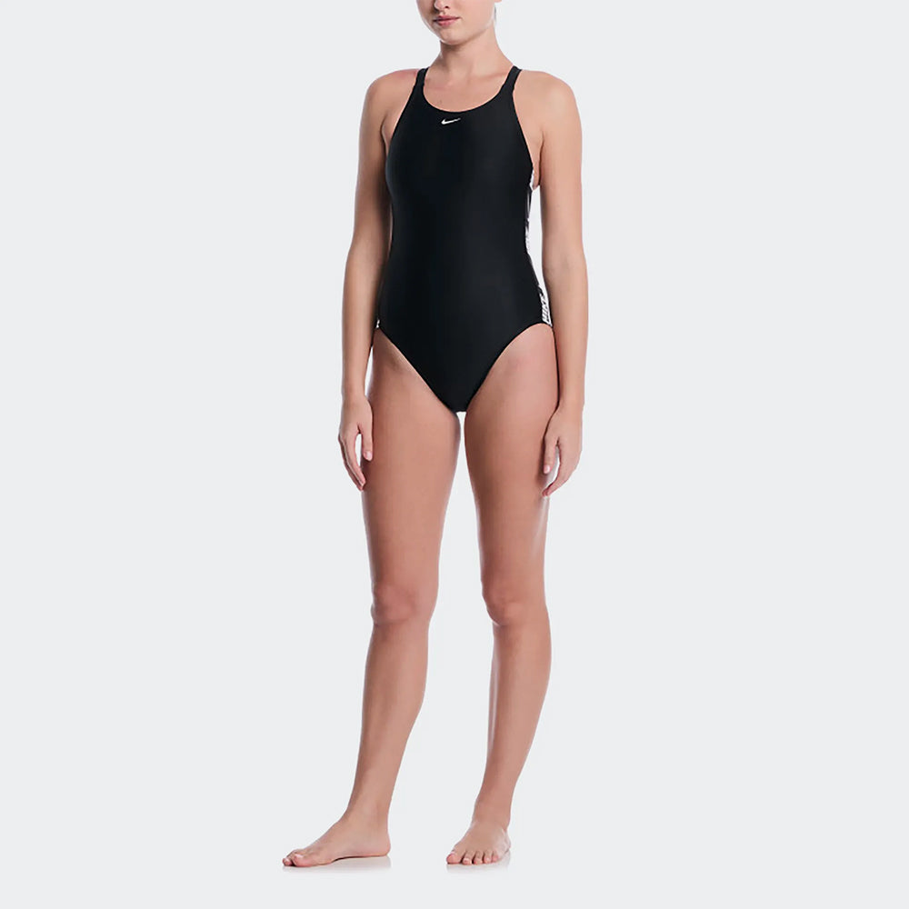 Đồ Bơi Một Mảnh Nữ Nike Swim Fastback - Đen - Supersports Vietnam