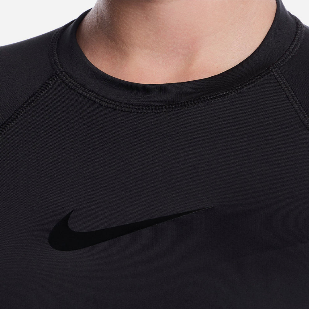 Áo Bơi Chống Nắng Nữ Nike Swim Hydroguard Long Sleeve - Đen - Supersports Vietnam