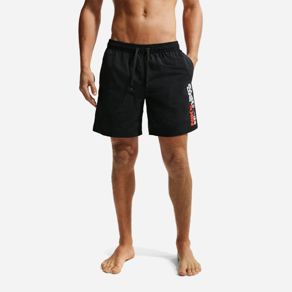 Quần Bơi Nam Nike Swim Breaker Full Mesh 7 Inch Volley - Đen - Supersports Vietnam