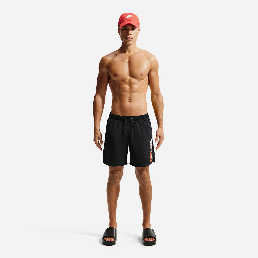 Quần Bơi Nam Nike Swim Breaker Full Mesh 7 Inch Volley - Đen - Supersports Vietnam