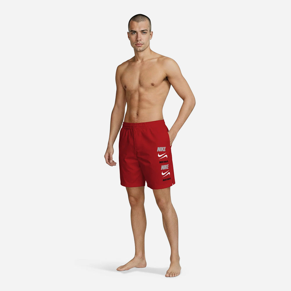 Quần Bơi Nam Nike Swim Breaker 7 Inch Volley - Đỏ - Supersports Vietnam