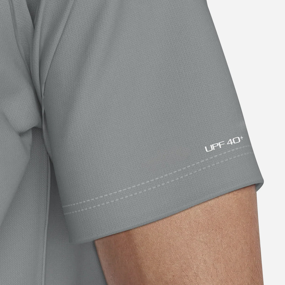 Áo Bơi Chống Nắng Nam Nike Swim Hydroguard Short Sleeve - Xám - Supersports Vietnam