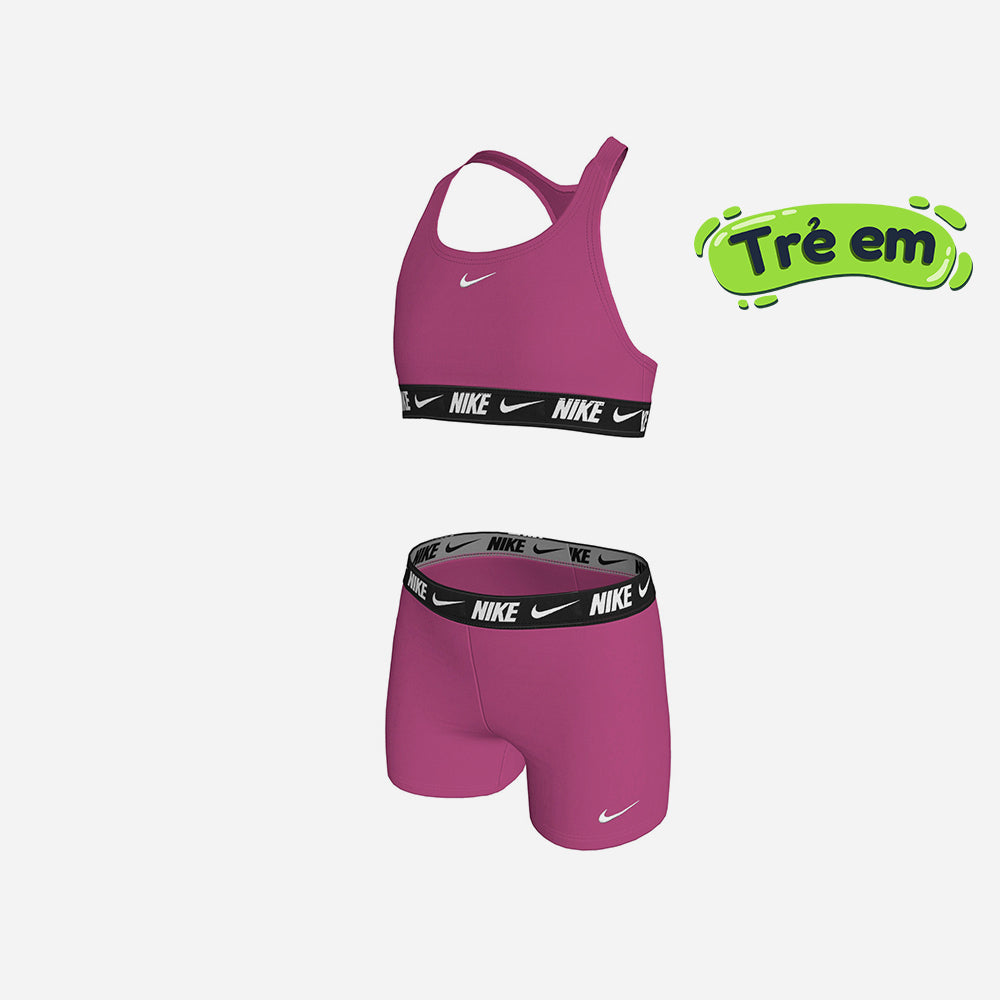 Đồ Bơi Hai Mảnh Bé Gái Nike Swim Racerback - Supersports Vietnam