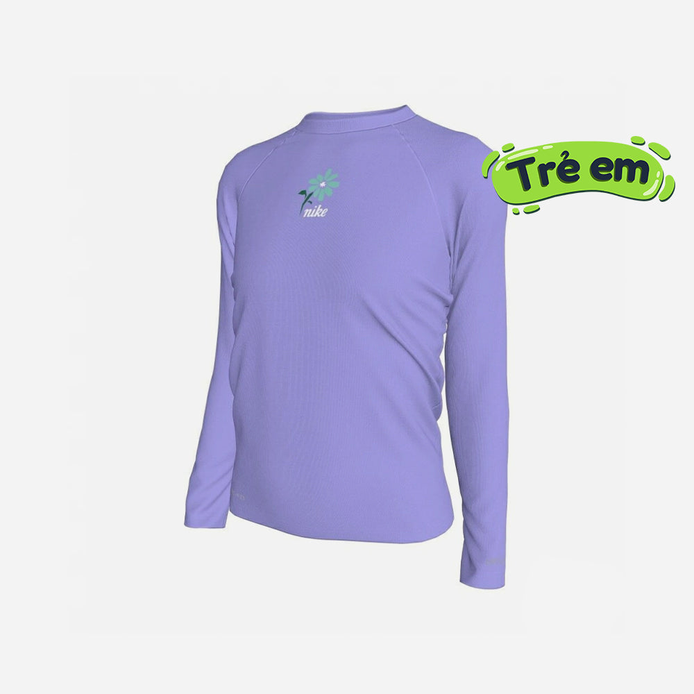 Áo Bơi Chống Nắng Bé Gái Nike Swim Hydroguard - Tím - Supersports Vietnam