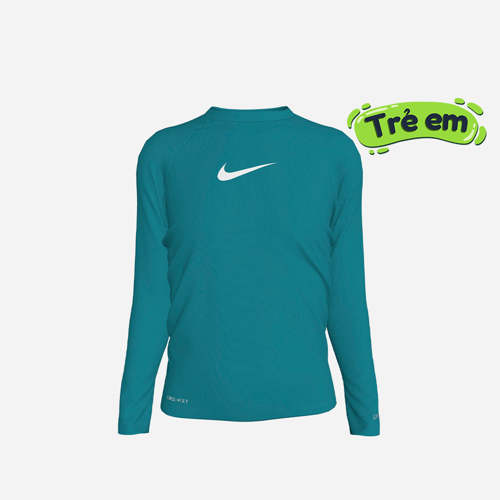 Áo Bơi Chống Nắng Bé Gái Nike Swim Long Sleeve Hydroguard - Supersports Vietnam