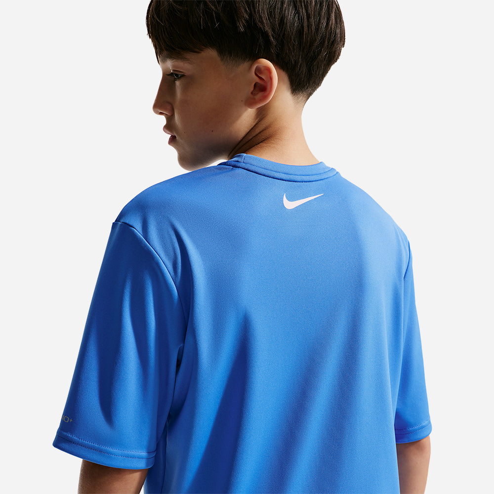 Áo Bơi Chống Nắng Bé Trai Nike Swim Hydroguard - Xanh Dương - Supersports Vietnam