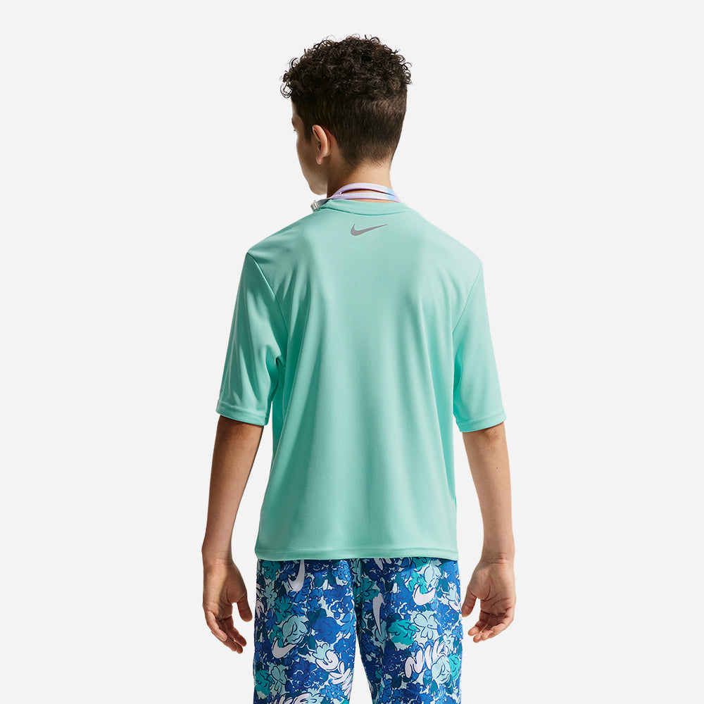 Áo Bơi Chống Nắng Bé Trai Nike Swim Hydroguard - Xanh Mint - Supersports Vietnam