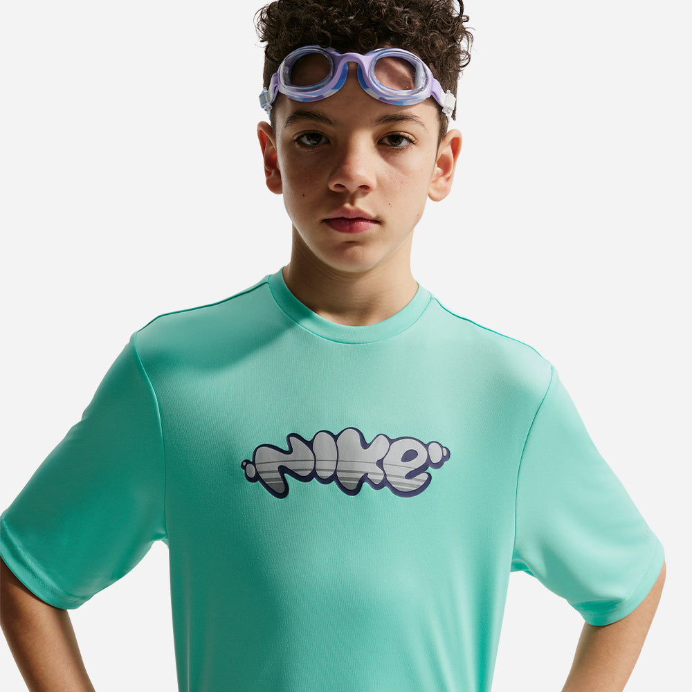 Áo Bơi Chống Nắng Bé Trai Nike Swim Hydroguard - Xanh Mint - Supersports Vietnam