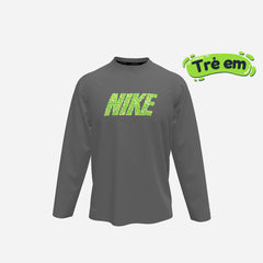 Áo Bơi Chống Nắng Bé Trai Nike Swim Hydroguard Dri-Fit Uv Long Sleeve - Xám - Supersports Vietnam