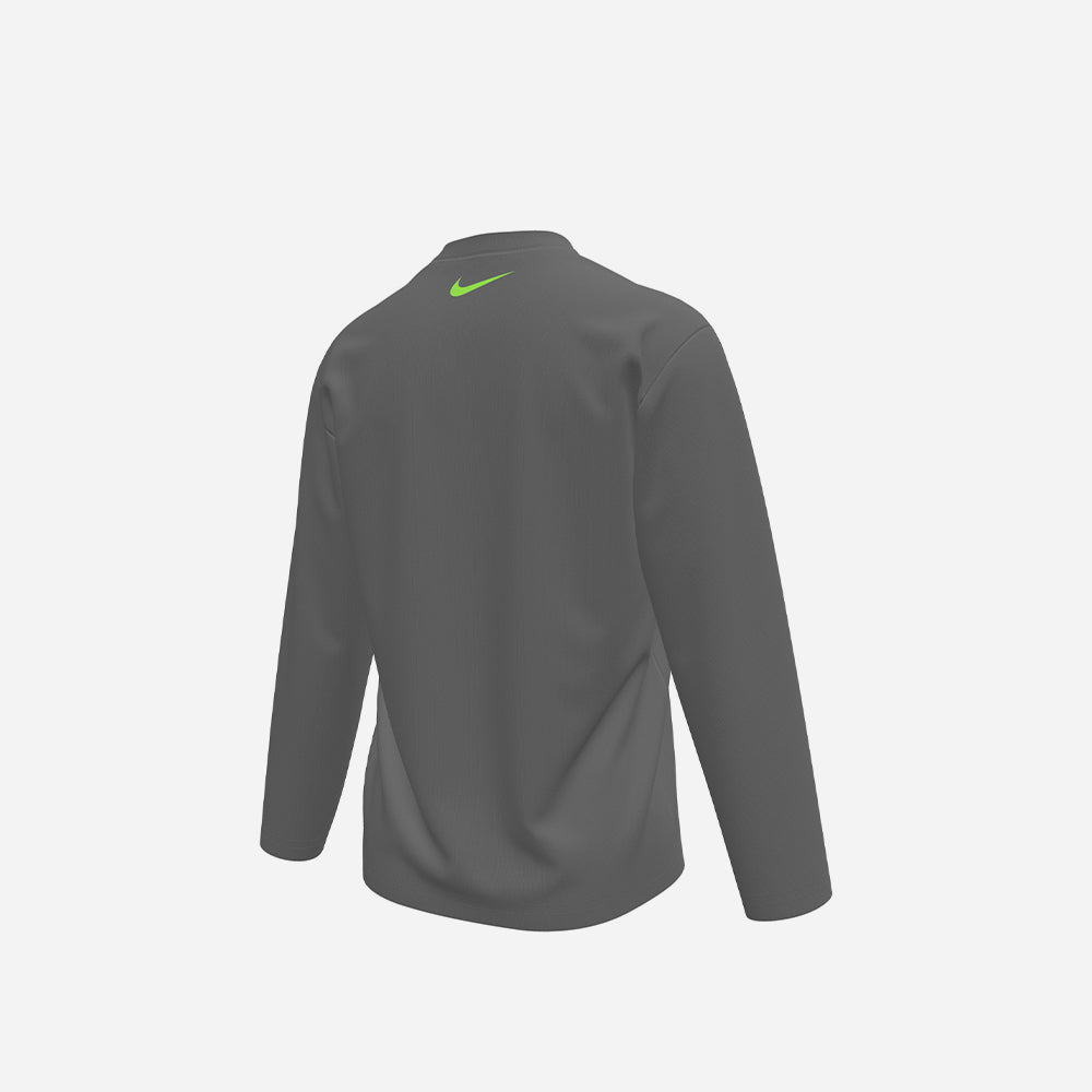 Áo Bơi Chống Nắng Bé Trai Nike Swim Hydroguard Dri-Fit Uv Long Sleeve - Xám - Supersports Vietnam
