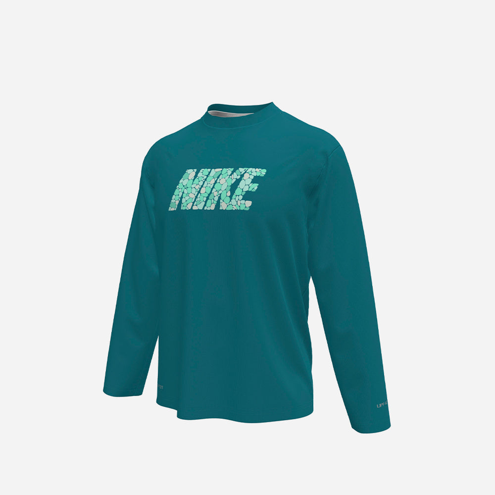 Áo Bơi Chống Nắng Bé Trai Nike Swim Hydroguard Dri-Fit Uv Long Sleeve - Xanh Dương - Supersports Vietnam