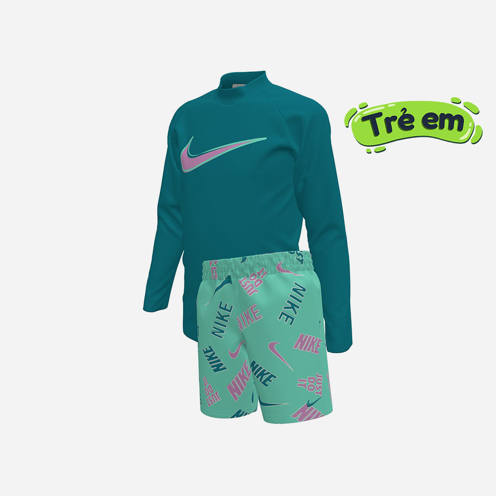 Đồ Bơi Hai Mảnh Bé Trai Nike Swim Long Sleeve - Nhiều Màu - Supersports Vietnam
