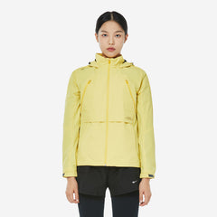 Áo Khoác Thể Thao Nữ Prospecs 2Layer Hooded Running - Vàng - Supersports Vietnam