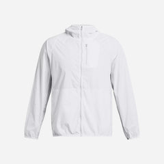 Men's Under Armour Phantom Windbreaker Jacket - White