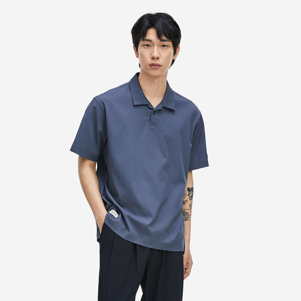 Áo Polo Nam Prospecs Crinkle - Xanh Navy - Supersports Vietnam