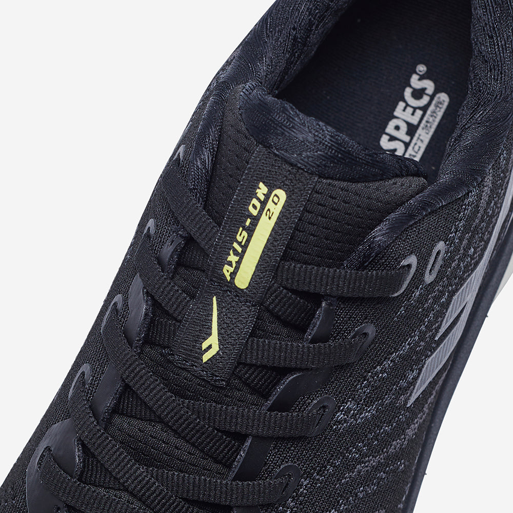 Giày Chạy Bộ Unisex Prospecs Axis On 2 - Đen - Supersports Vietnam
