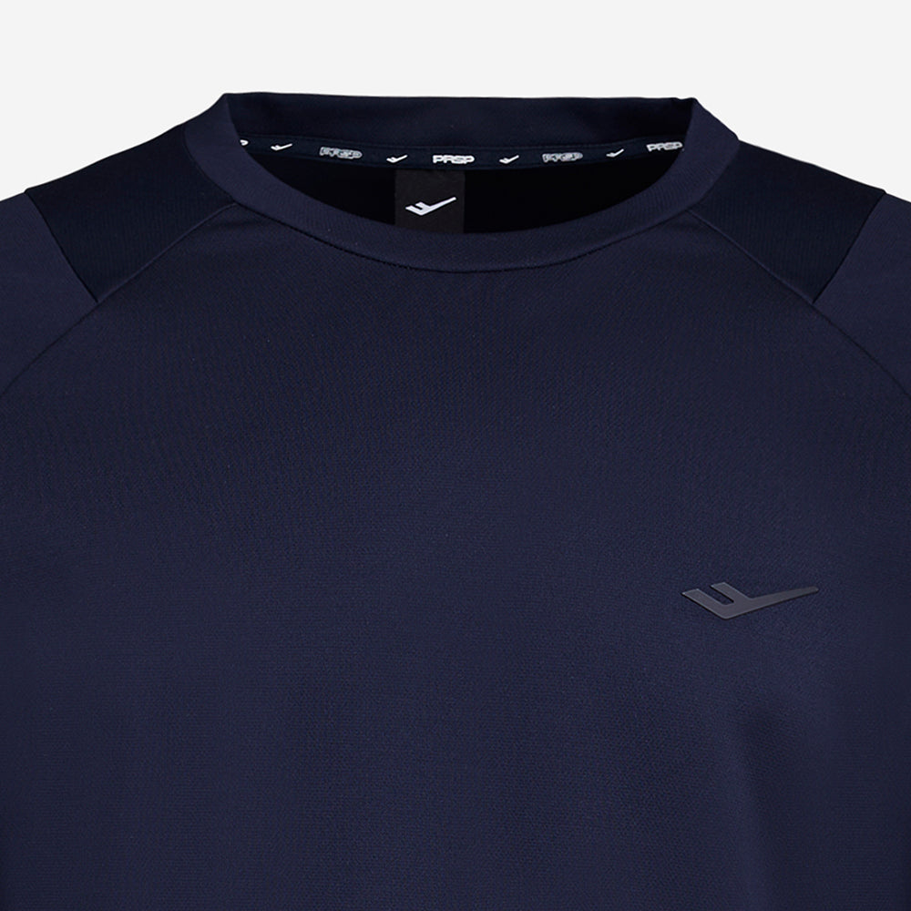 Áo Tay Dài Nam Prospecs Material Color Matching Round - Xanh Navy - Supersports Vietnam