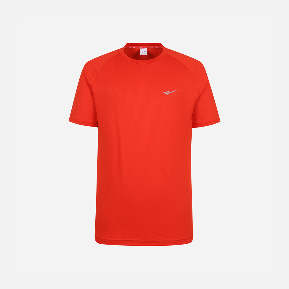Áo Tay Ngắn Nam Prospecs Full Mesh Sleeve Mt-M931 - Đỏ - Supersports Vietnam