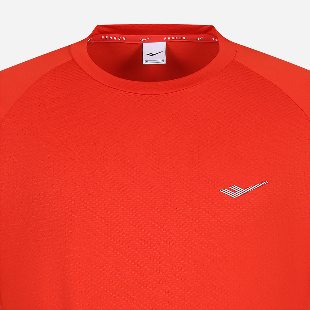 Áo Tay Ngắn Nam Prospecs Full Mesh Sleeve Mt-M931 - Đỏ - Supersports Vietnam