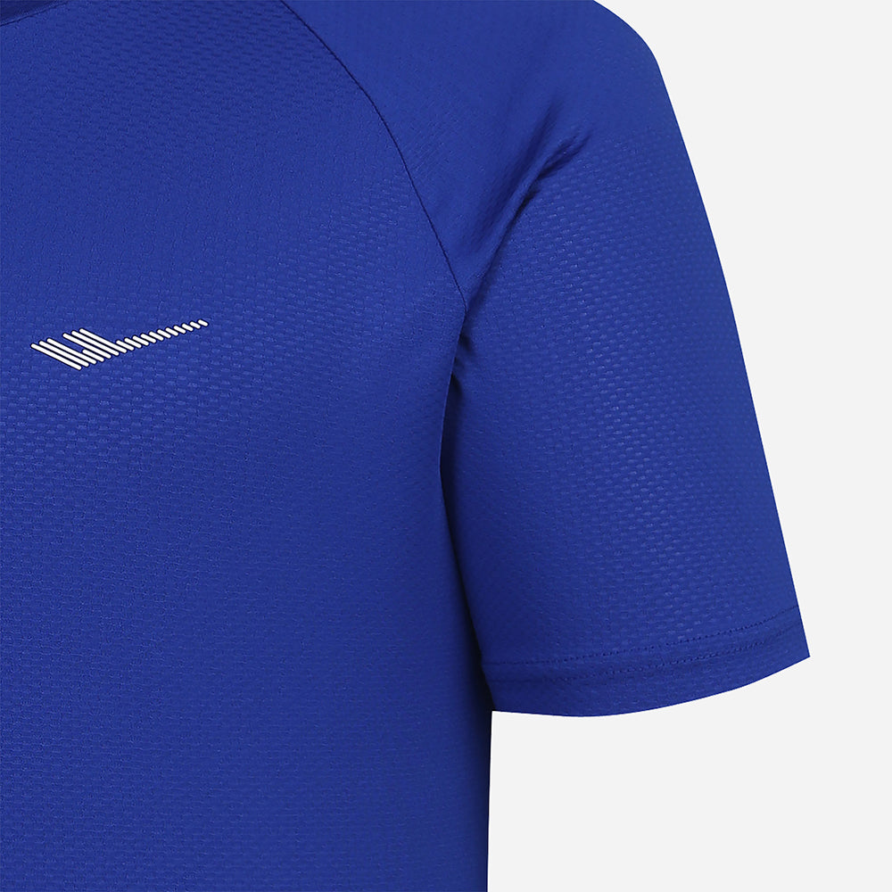 Áo Tay Ngắn Nam Prospecs Full Mesh Sleeve Mt-M932 - Xanh Dương - Supersports Vietnam