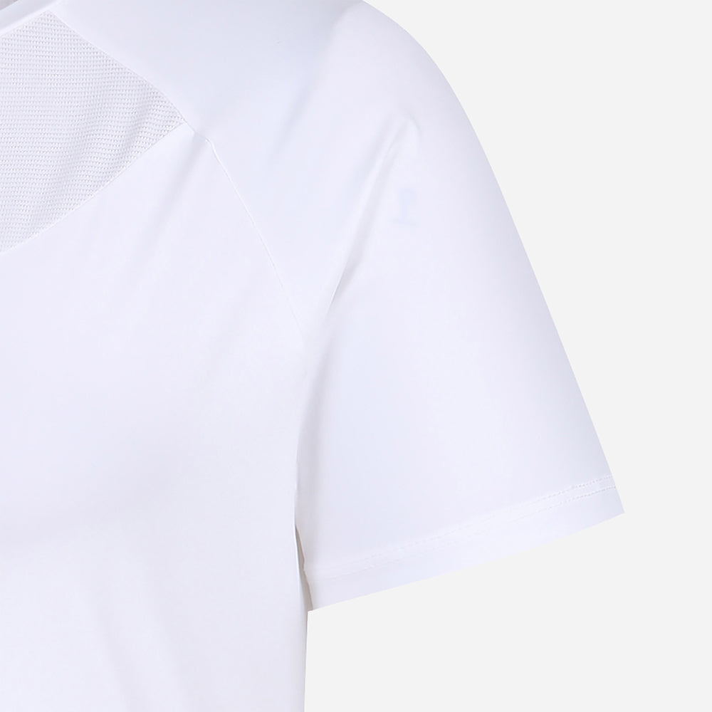 Áo Tay Ngắn Nữ Prospecs Mesh Block Sleeve Wt-M911 - Trắng - Supersports Vietnam