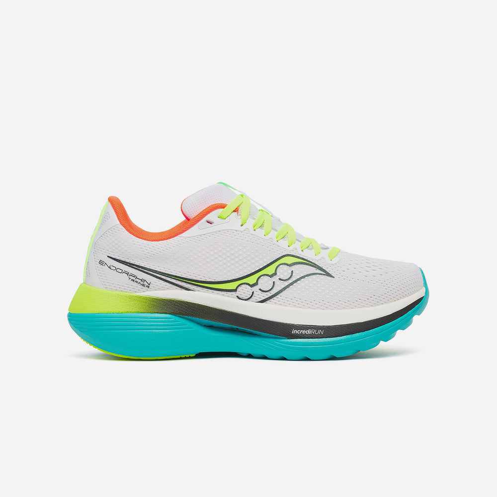 Giày Chạy Bộ Nữ Saucony Endorphin Trainer - Trắng - Supersports Vietnam